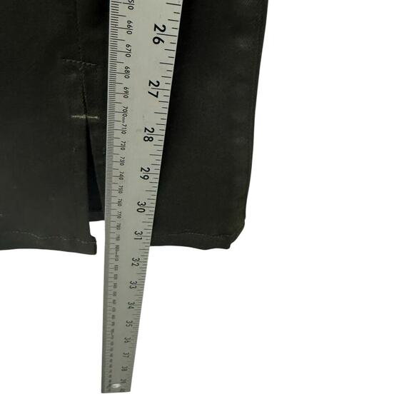 L'AGENCE Beatrix Army Coated High-Rise Flared Pants Women’s Size 24‎ - Picture 5 of 11